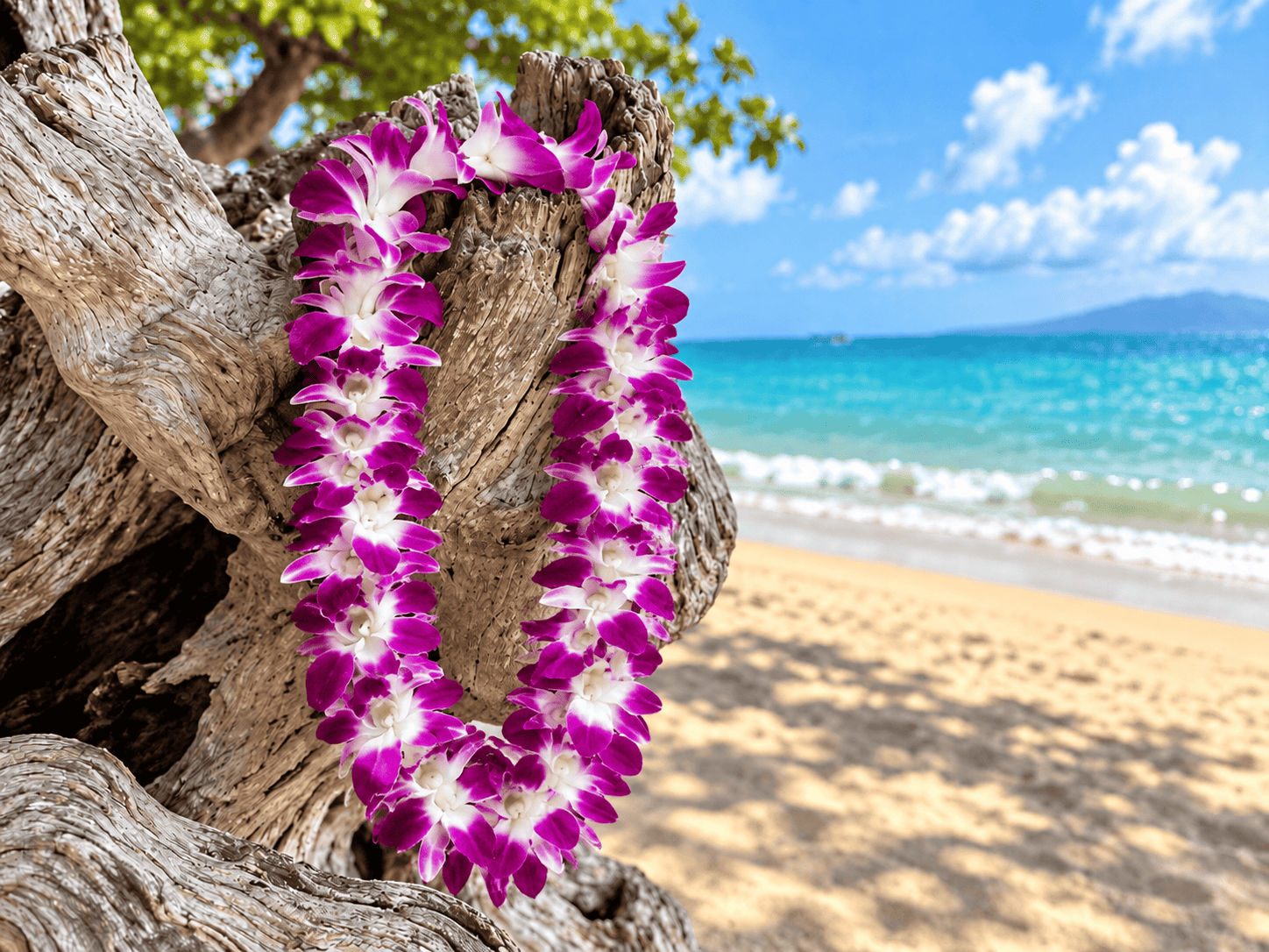 Superior Orchid Lei